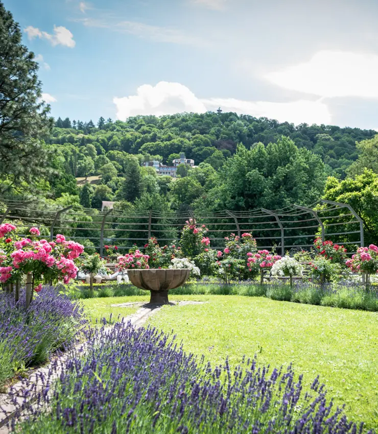Freiburger Innenstadt - Ausblick auf den Schlossberg